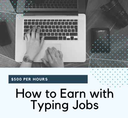 How to Earn with Typing Jobs | $500/hr | Full Guide