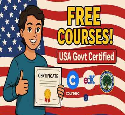 Top 10 Free Government Courses with Certificates in the USA [2025]