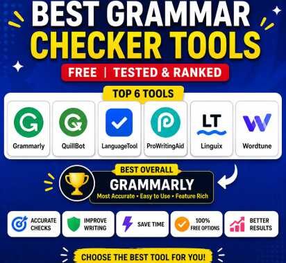 Best Grammar Checker Tools Free 2026 | Tested & Ranked
