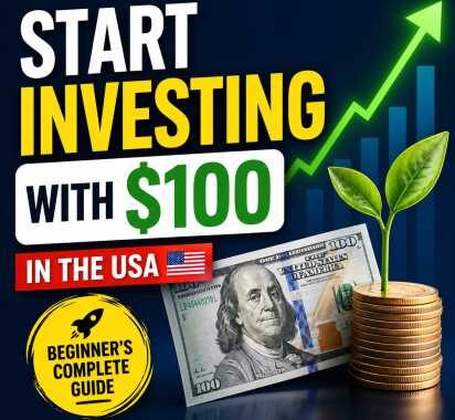 How to Start Investing With $100 in the USA | Beginner’s Complete Guide